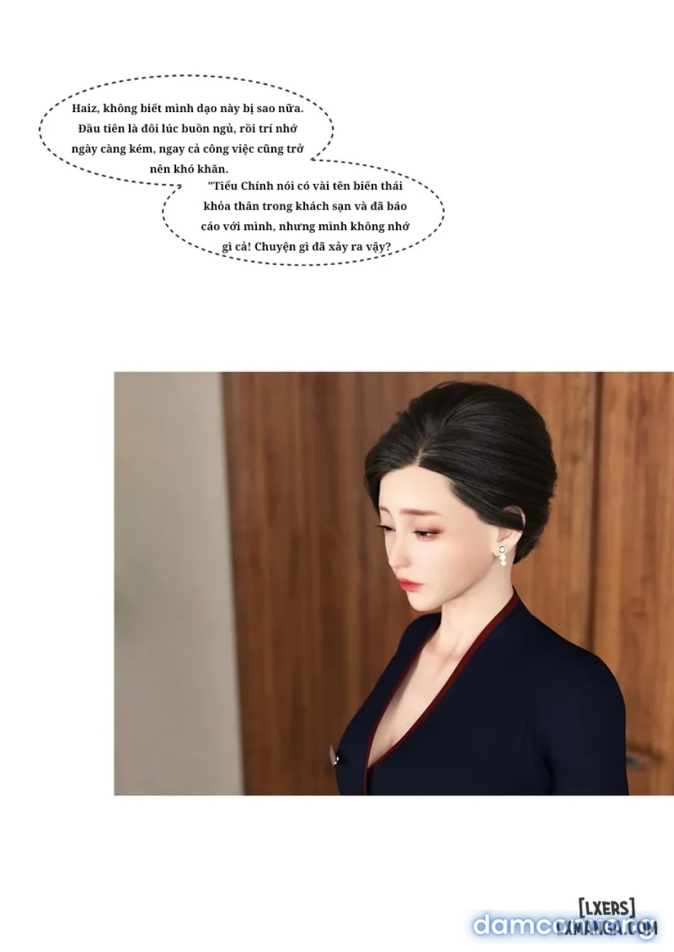 Mẹ tôi bị thằng bạn chơi. 