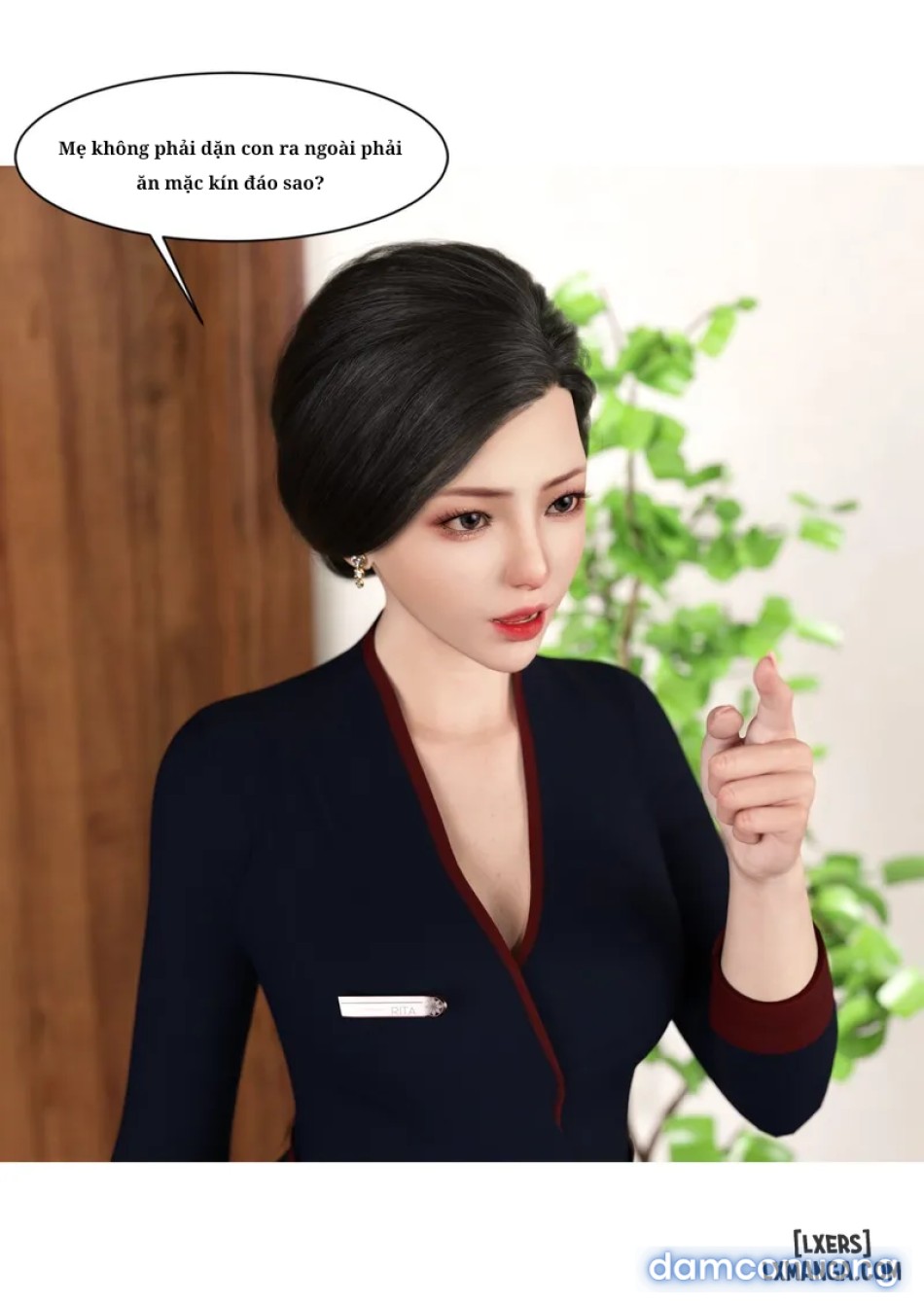 Mẹ tôi bị thằng bạn chơi. 
