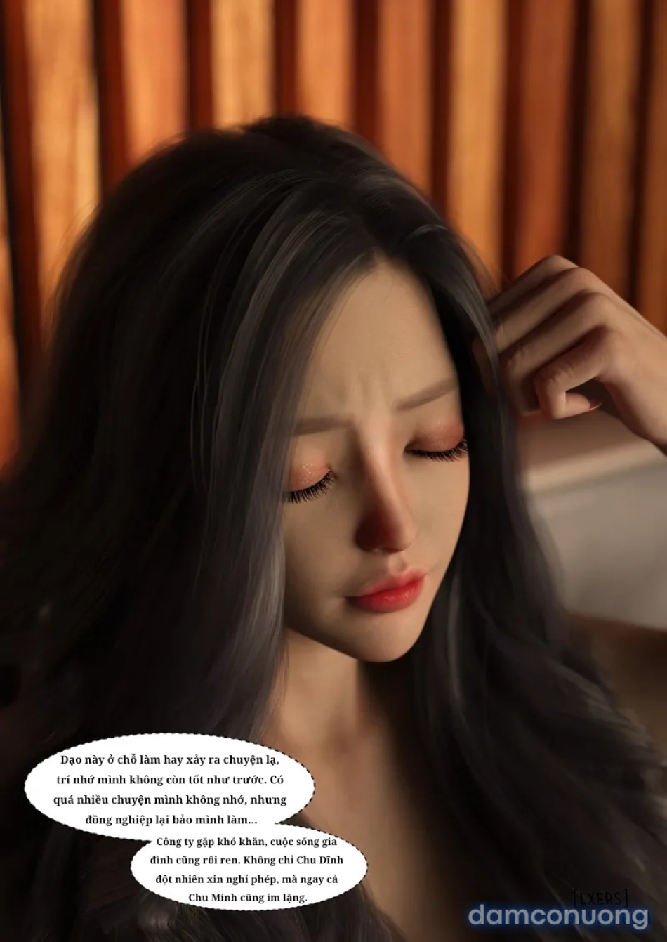 Mẹ tôi bị thằng bạn chơi. 