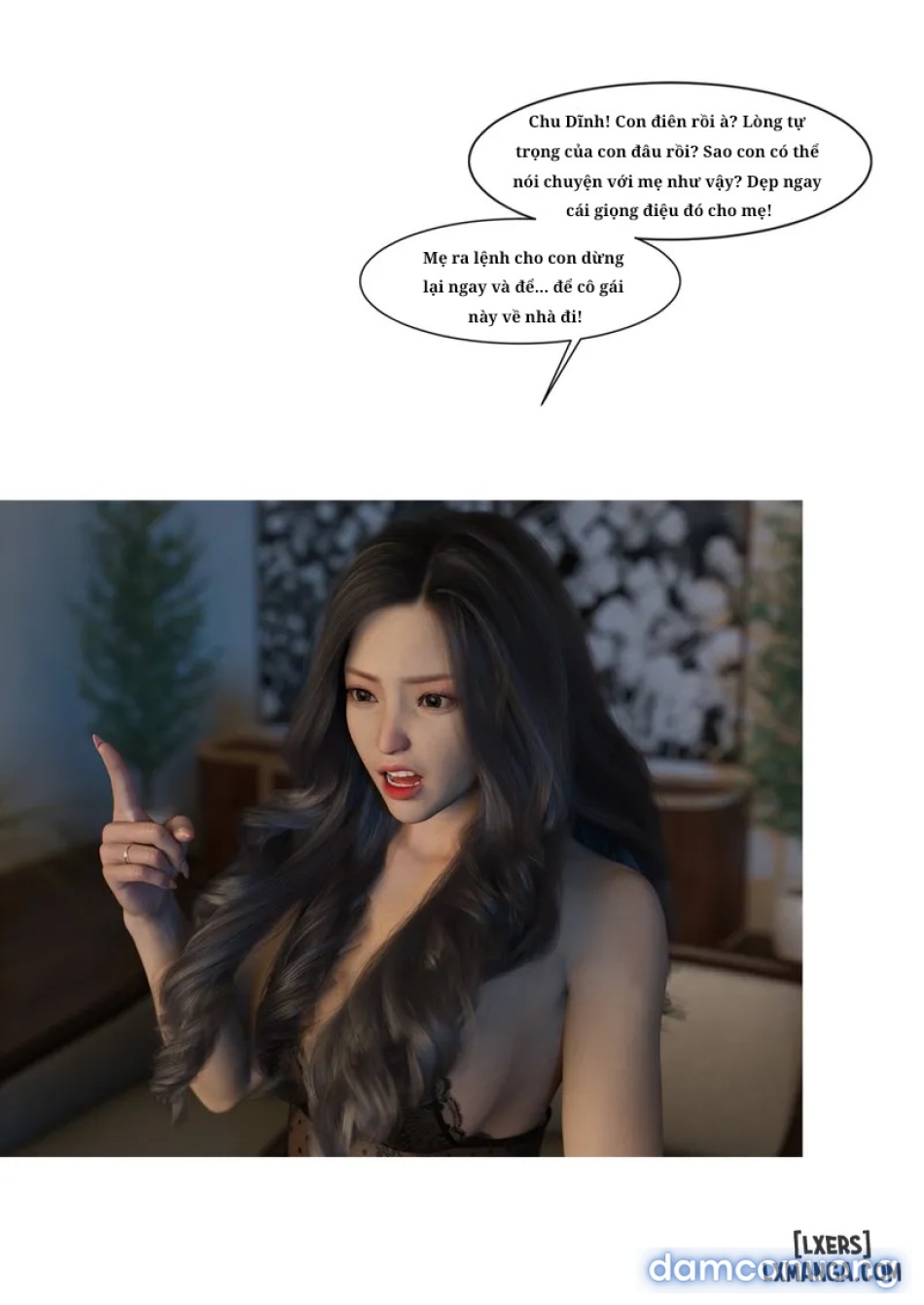 Mẹ tôi bị thằng bạn chơi. 