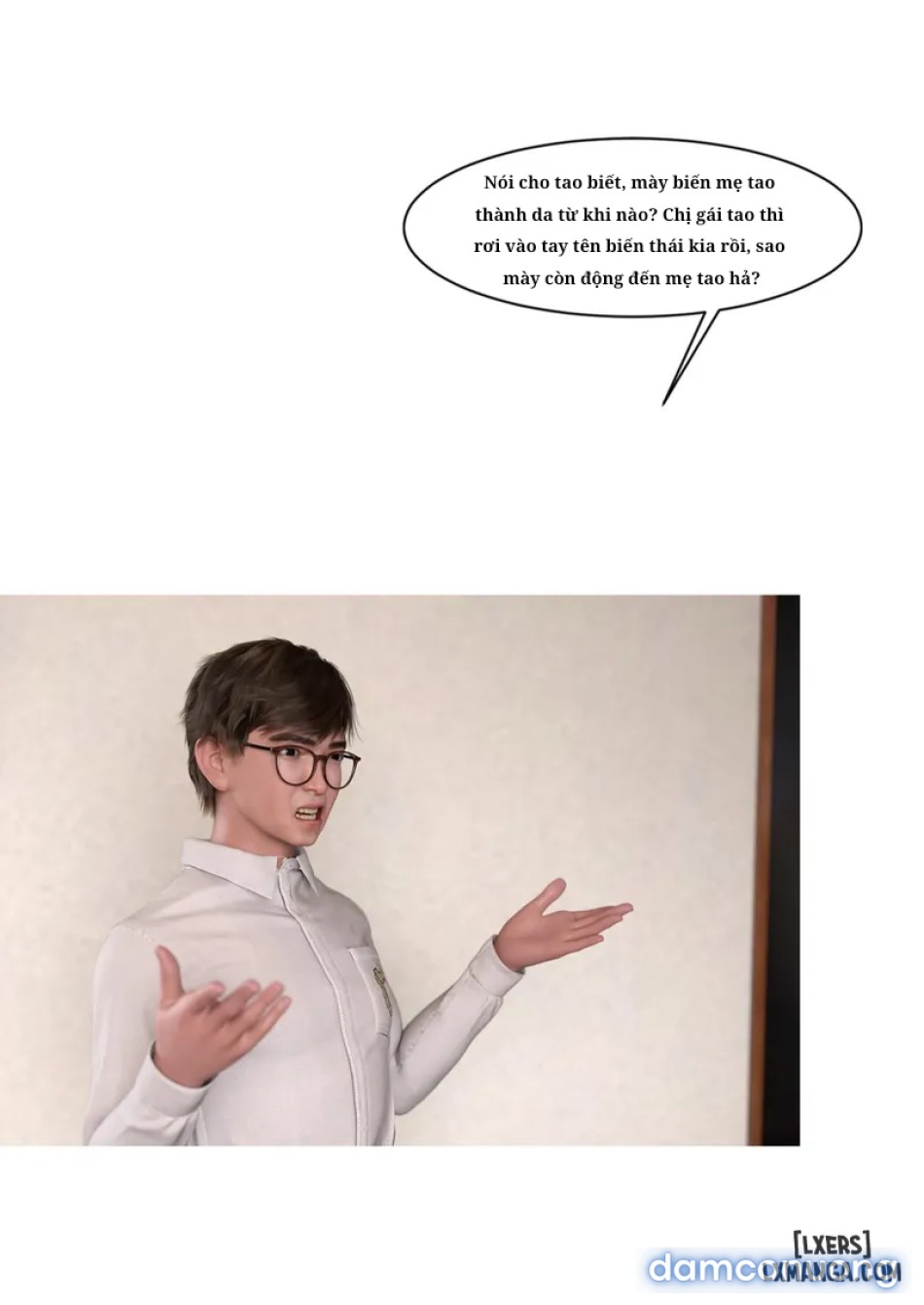 Mẹ tôi bị thằng bạn chơi. 