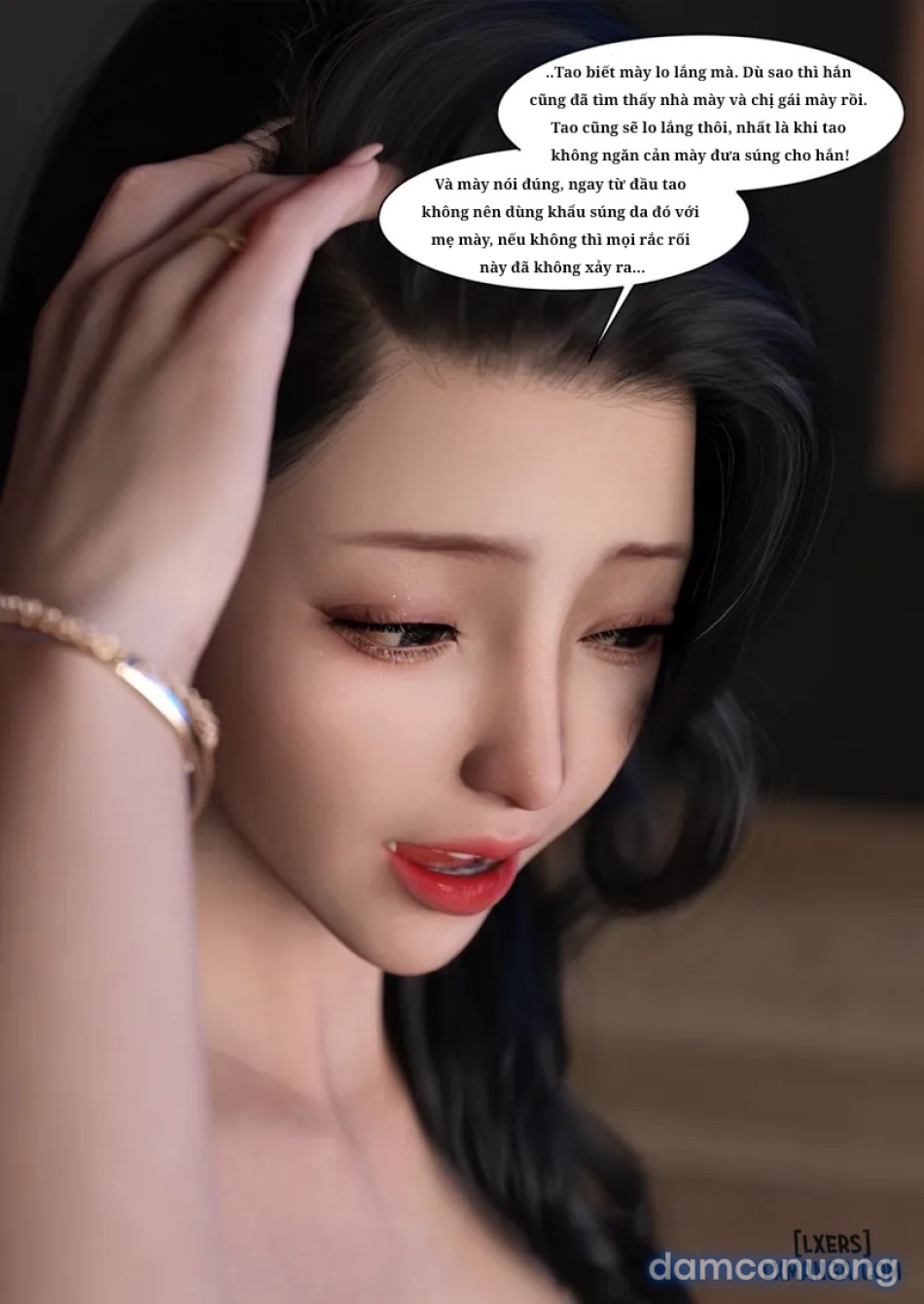 Mẹ tôi bị thằng bạn chơi. 
