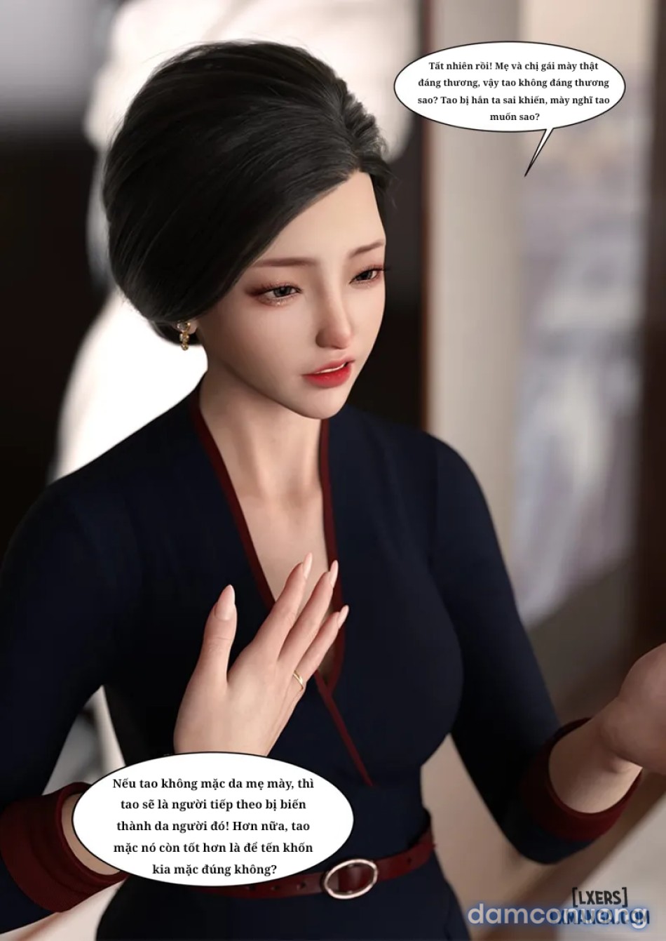 Mẹ tôi bị thằng bạn chơi. 