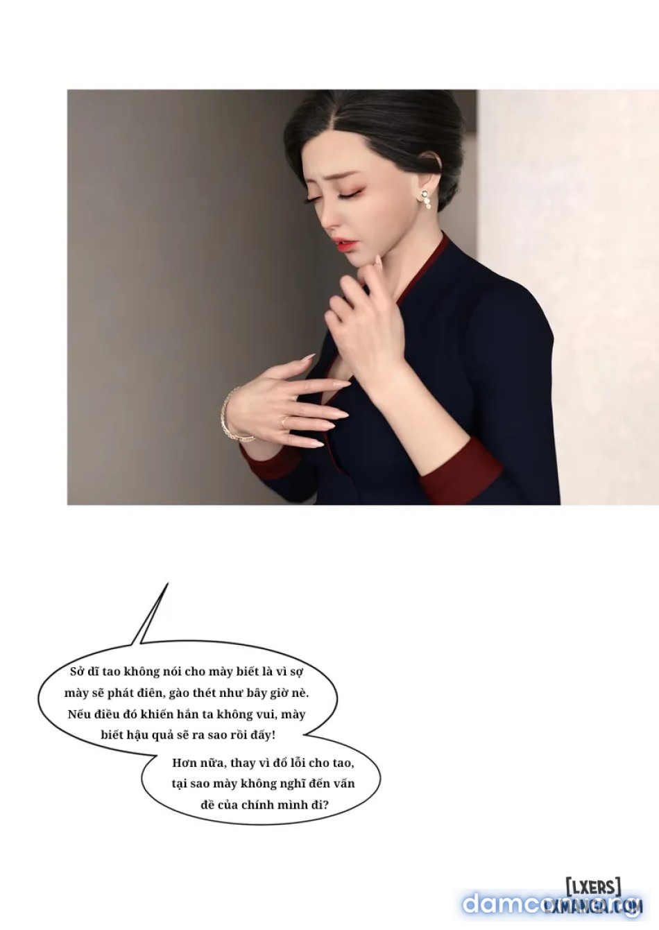 Mẹ tôi bị thằng bạn chơi. 