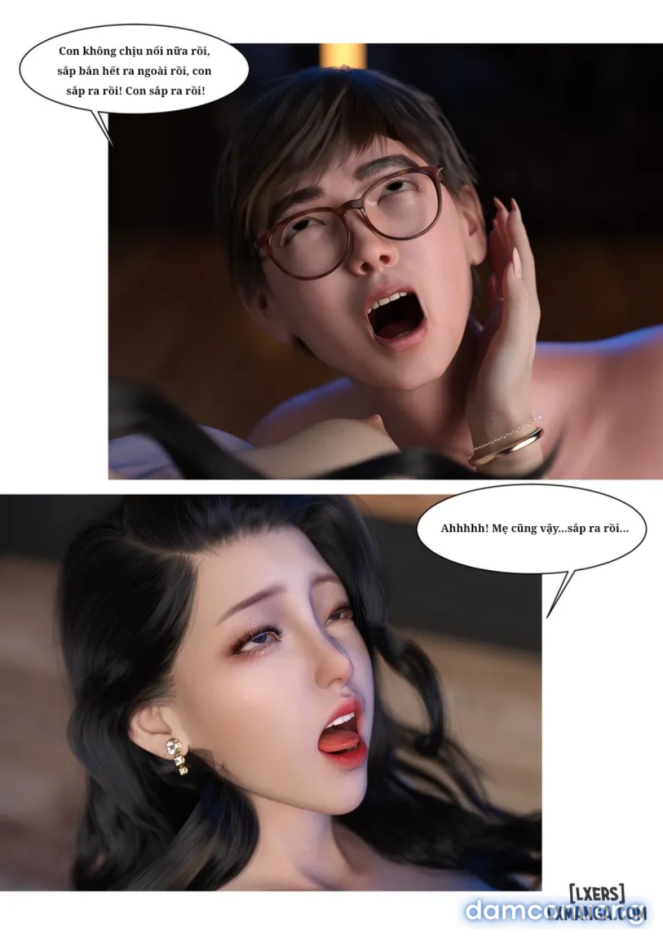Mẹ tôi bị thằng bạn chơi. 