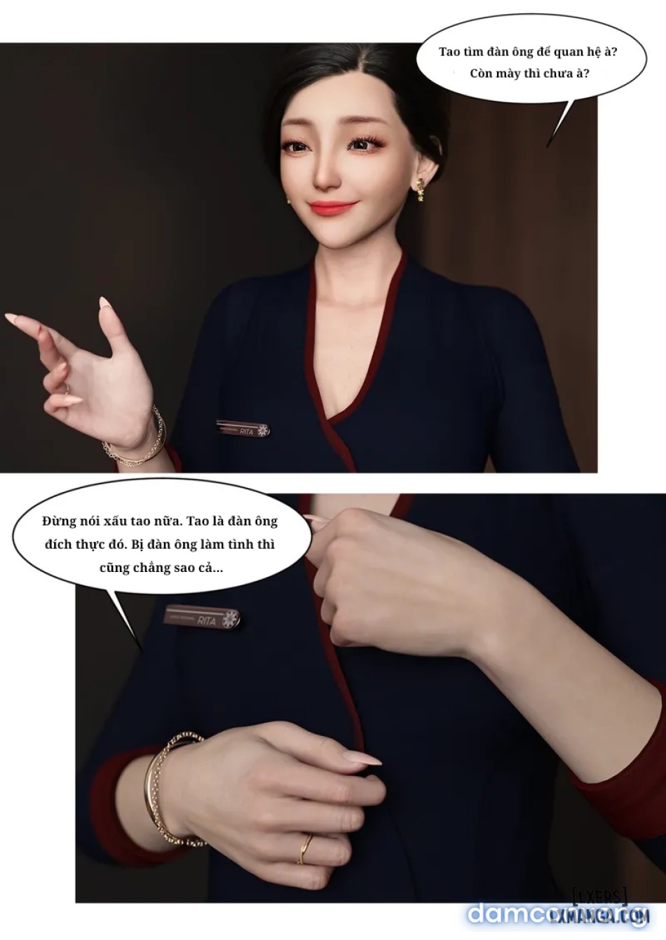 Mẹ tôi bị thằng bạn chơi. 