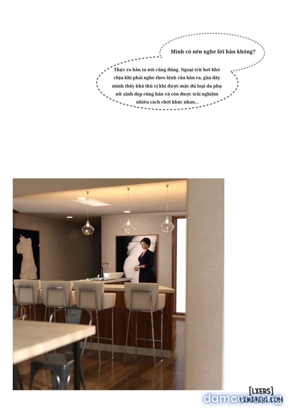 Mẹ tôi bị thằng bạn chơi. 