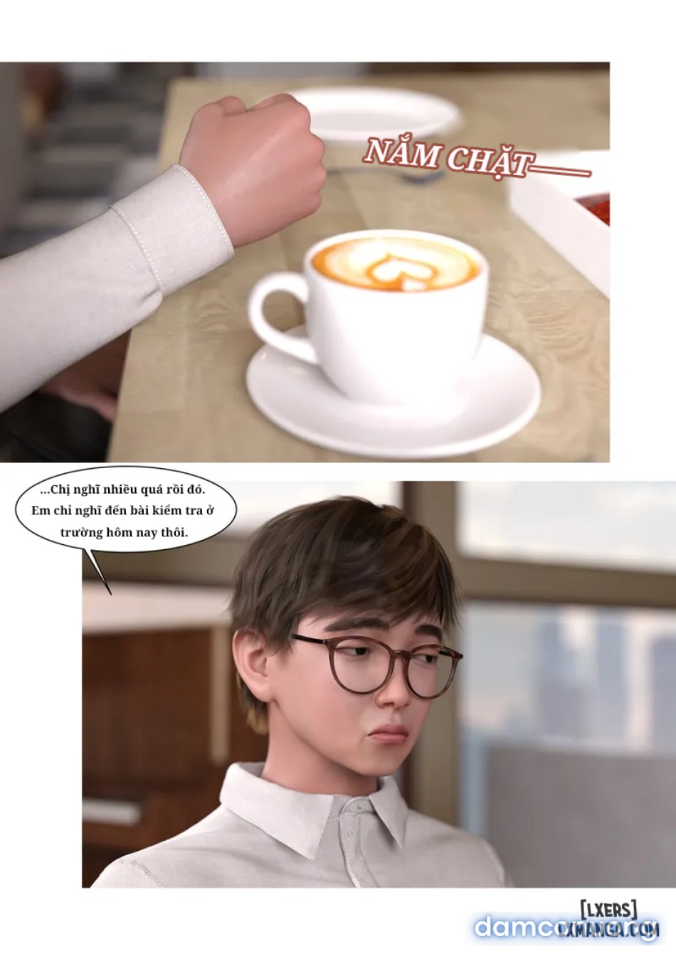 Mẹ tôi bị thằng bạn chơi. 