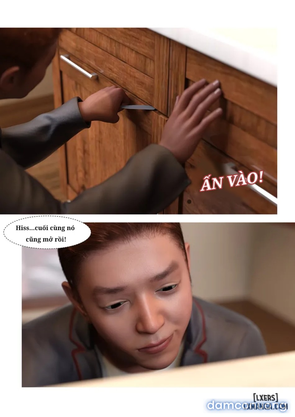 Mẹ tôi bị thằng bạn chơi. 