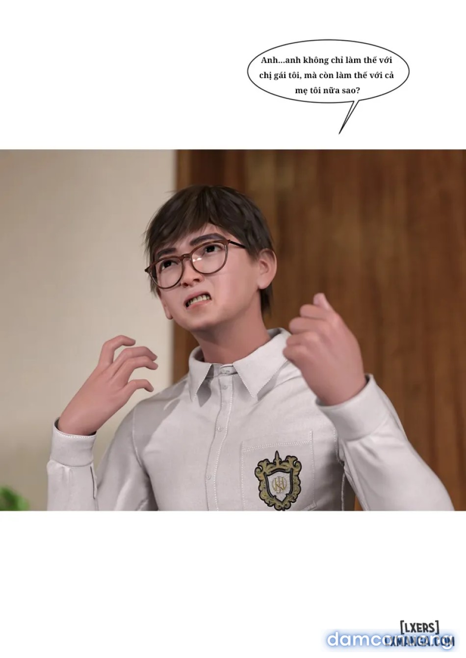 Mẹ tôi bị thằng bạn chơi. 