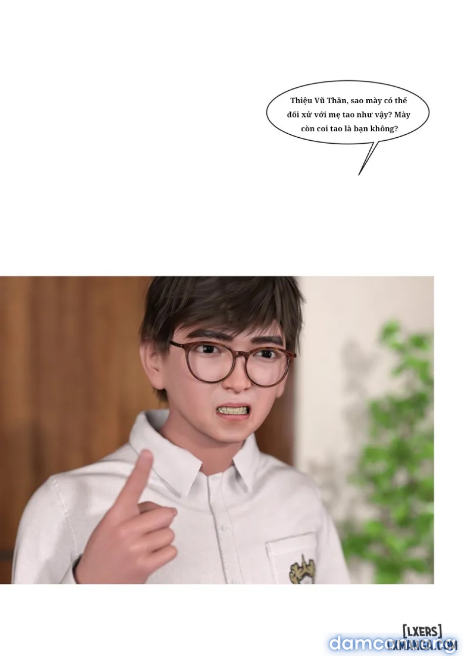 Mẹ tôi bị thằng bạn chơi. 