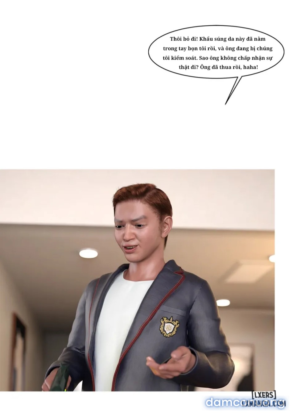 Mẹ tôi bị thằng bạn chơi. 
