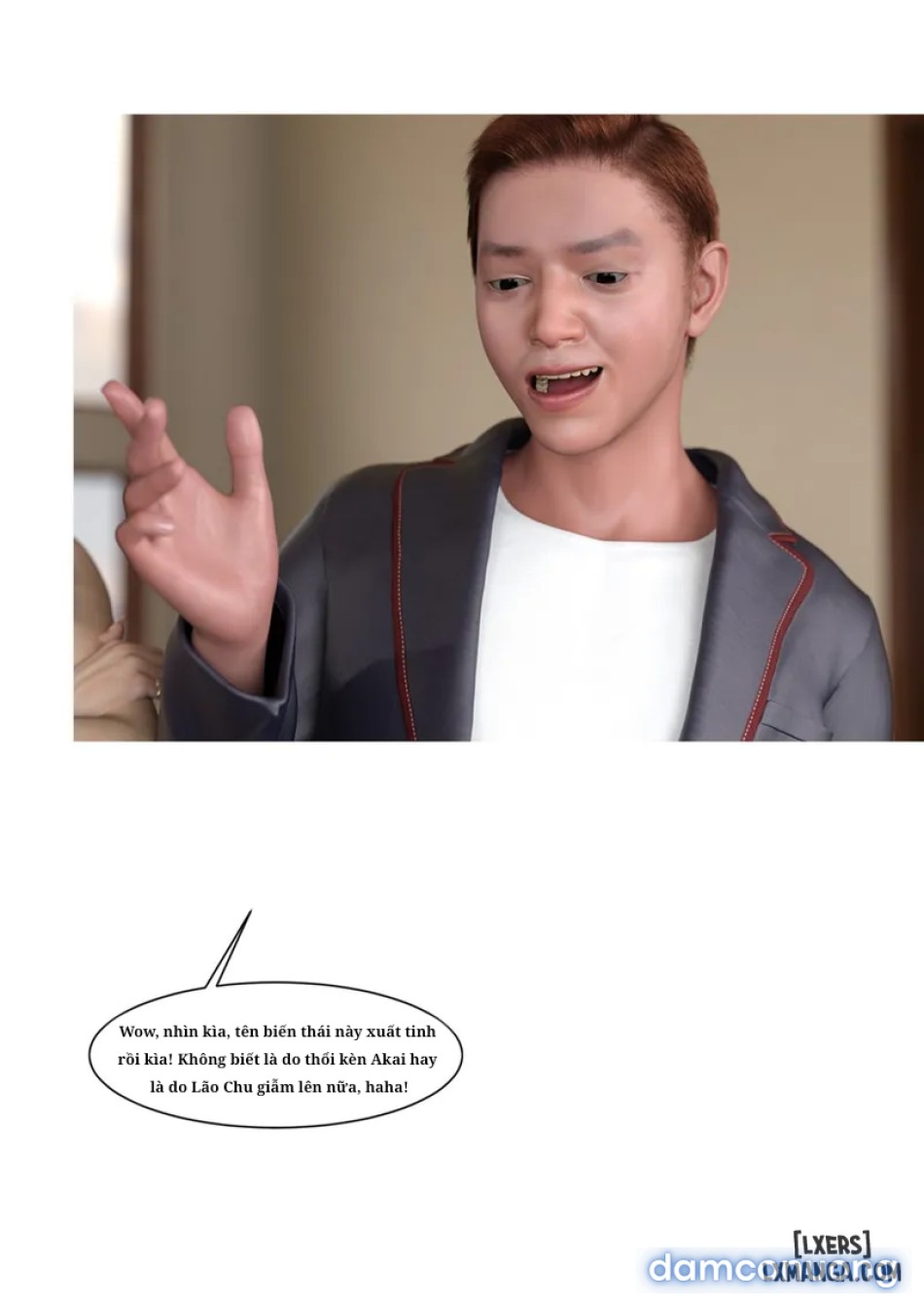 Mẹ tôi bị thằng bạn chơi. 