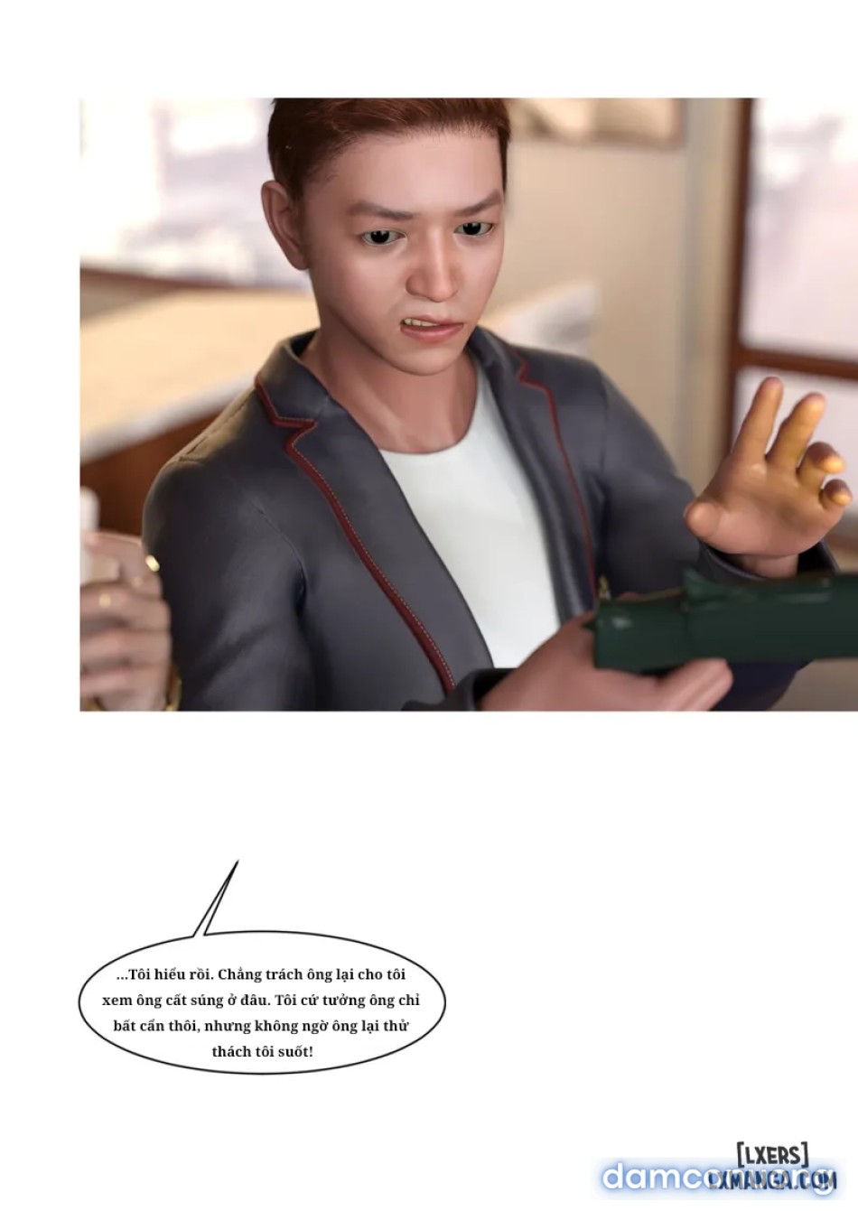 Mẹ tôi bị thằng bạn chơi. 