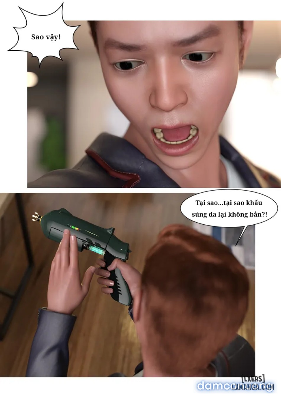 Mẹ tôi bị thằng bạn chơi. 