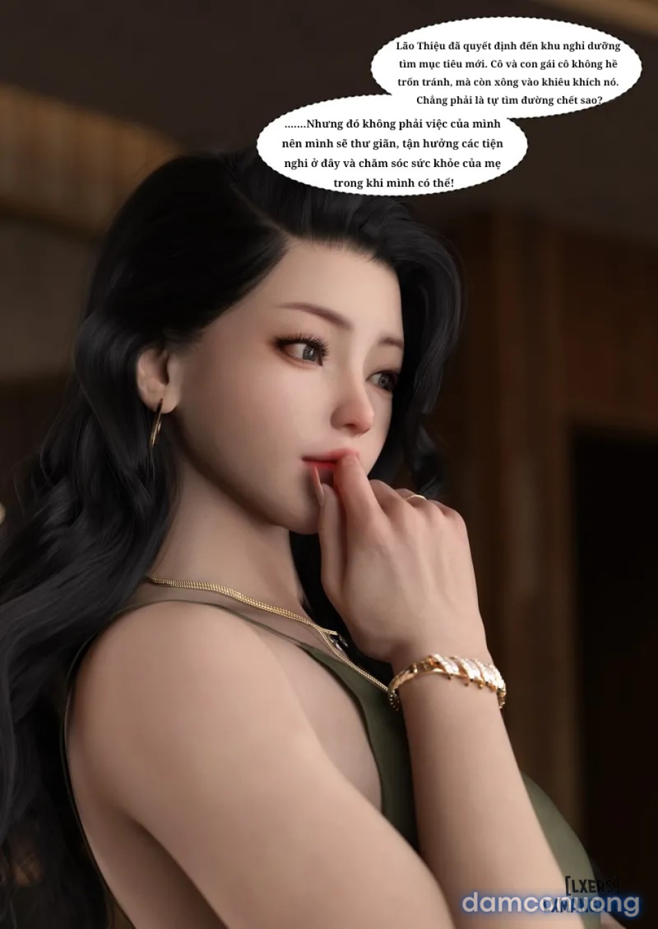Mẹ tôi bị thằng bạn chơi. 