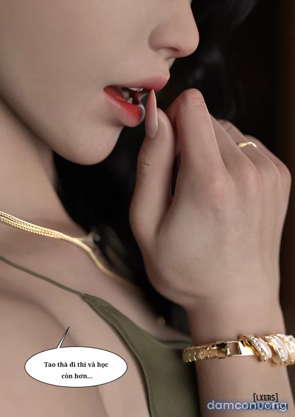 Mẹ tôi bị thằng bạn chơi. 
