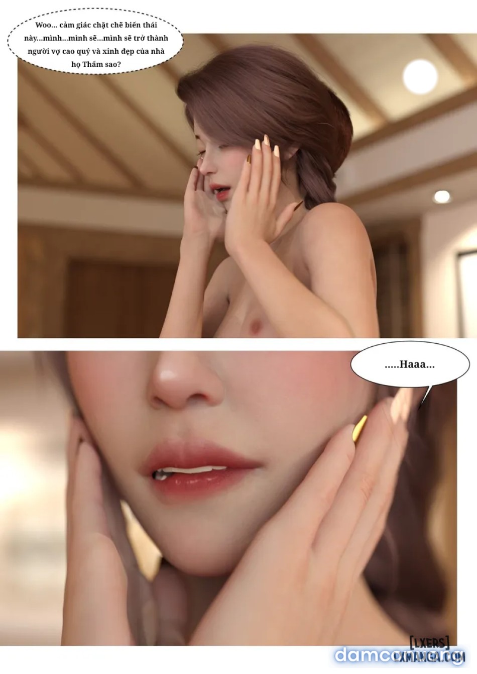 Mẹ tôi bị thằng bạn chơi. 