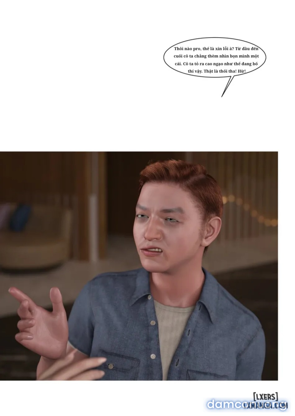Mẹ tôi bị thằng bạn chơi. 