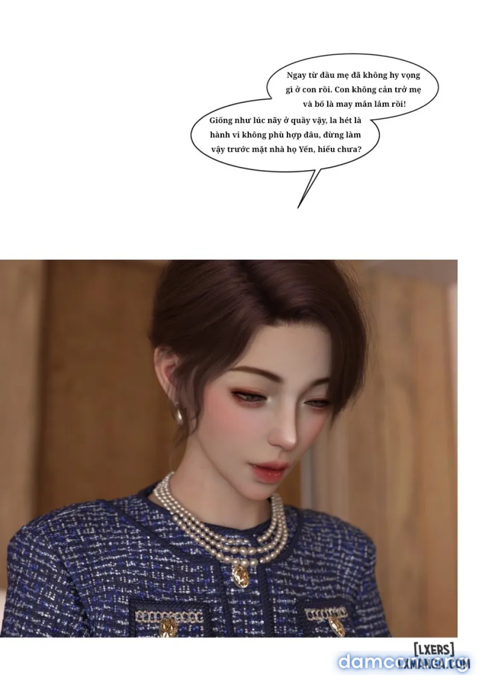 Mẹ tôi bị thằng bạn chơi. 