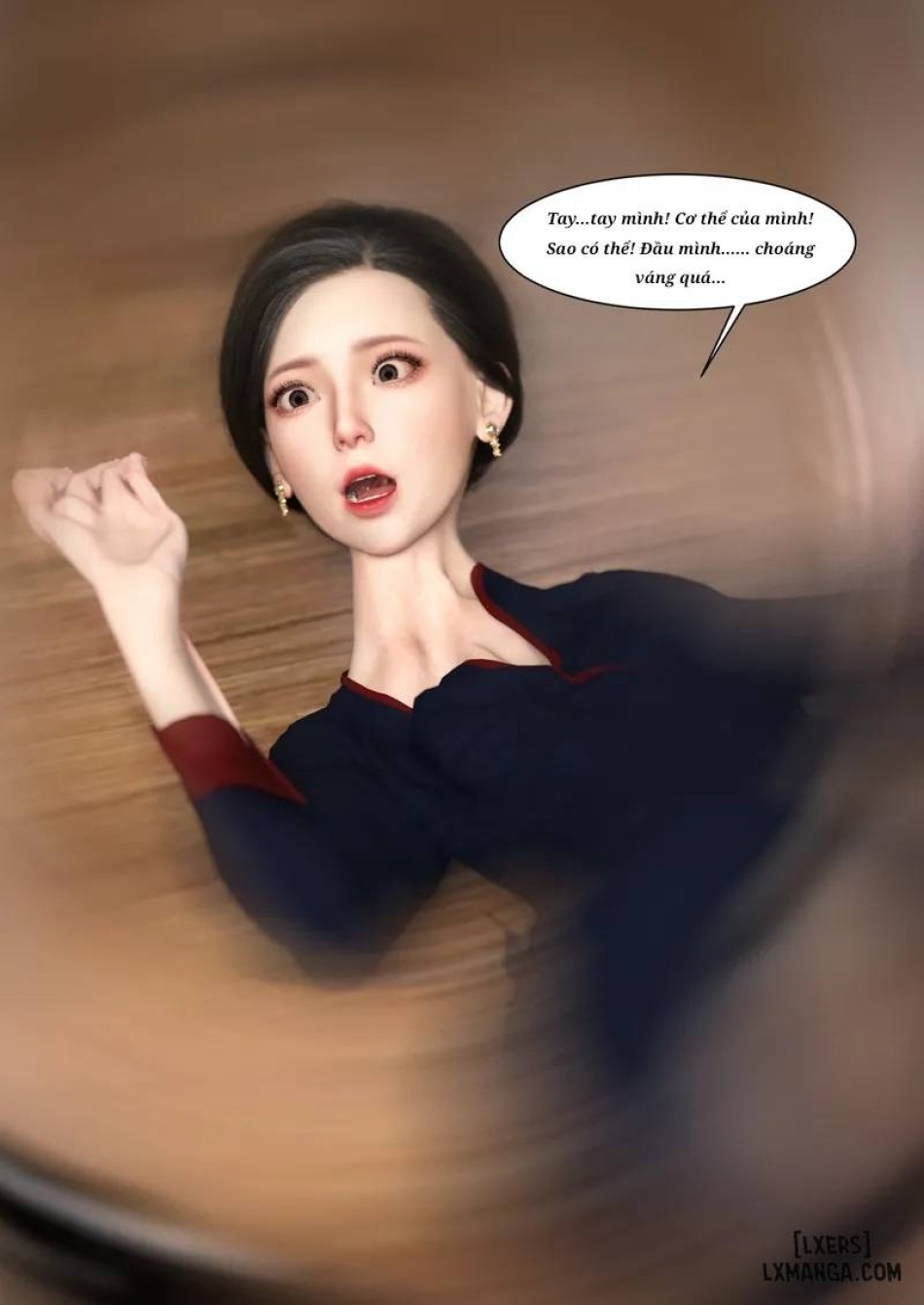 Mẹ tôi bị thằng bạn chơi. 