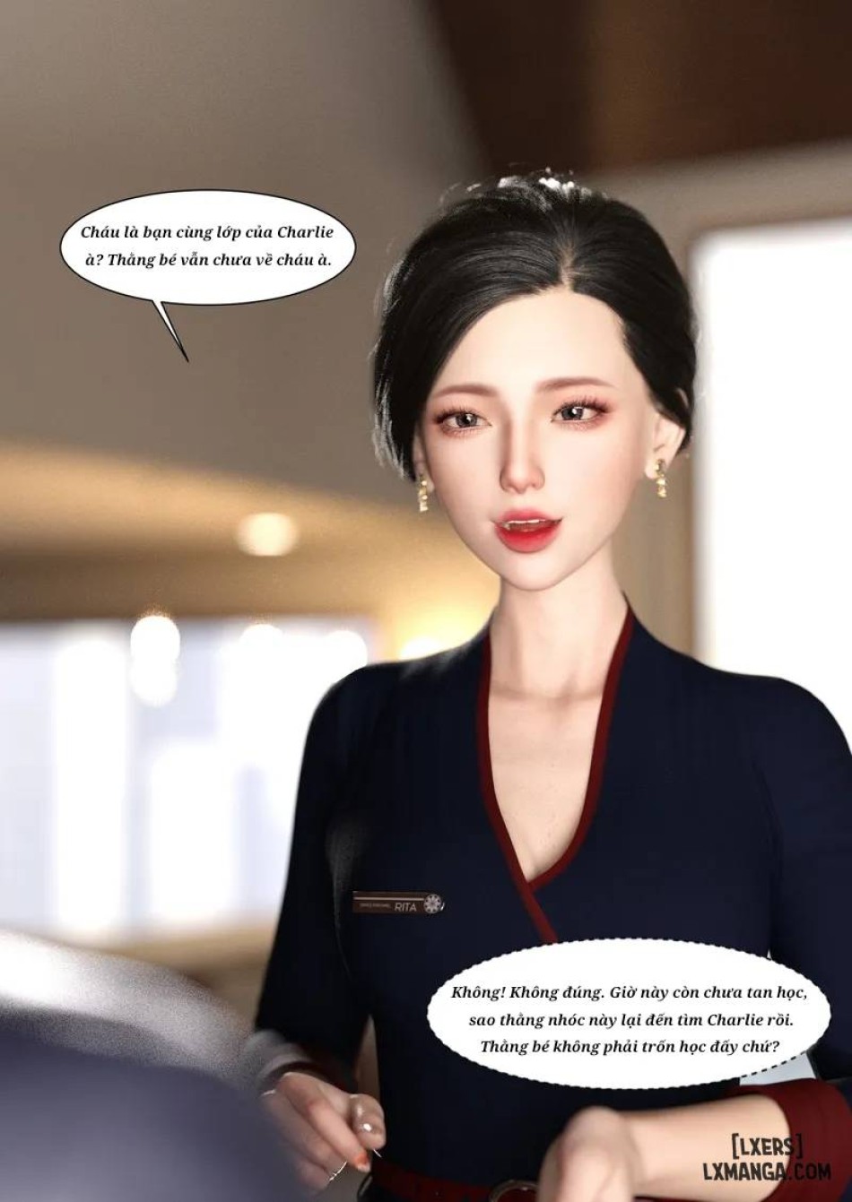 Mẹ tôi bị thằng bạn chơi. 