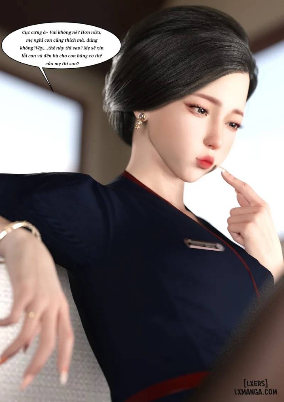 Mẹ tôi bị thằng bạn chơi. 