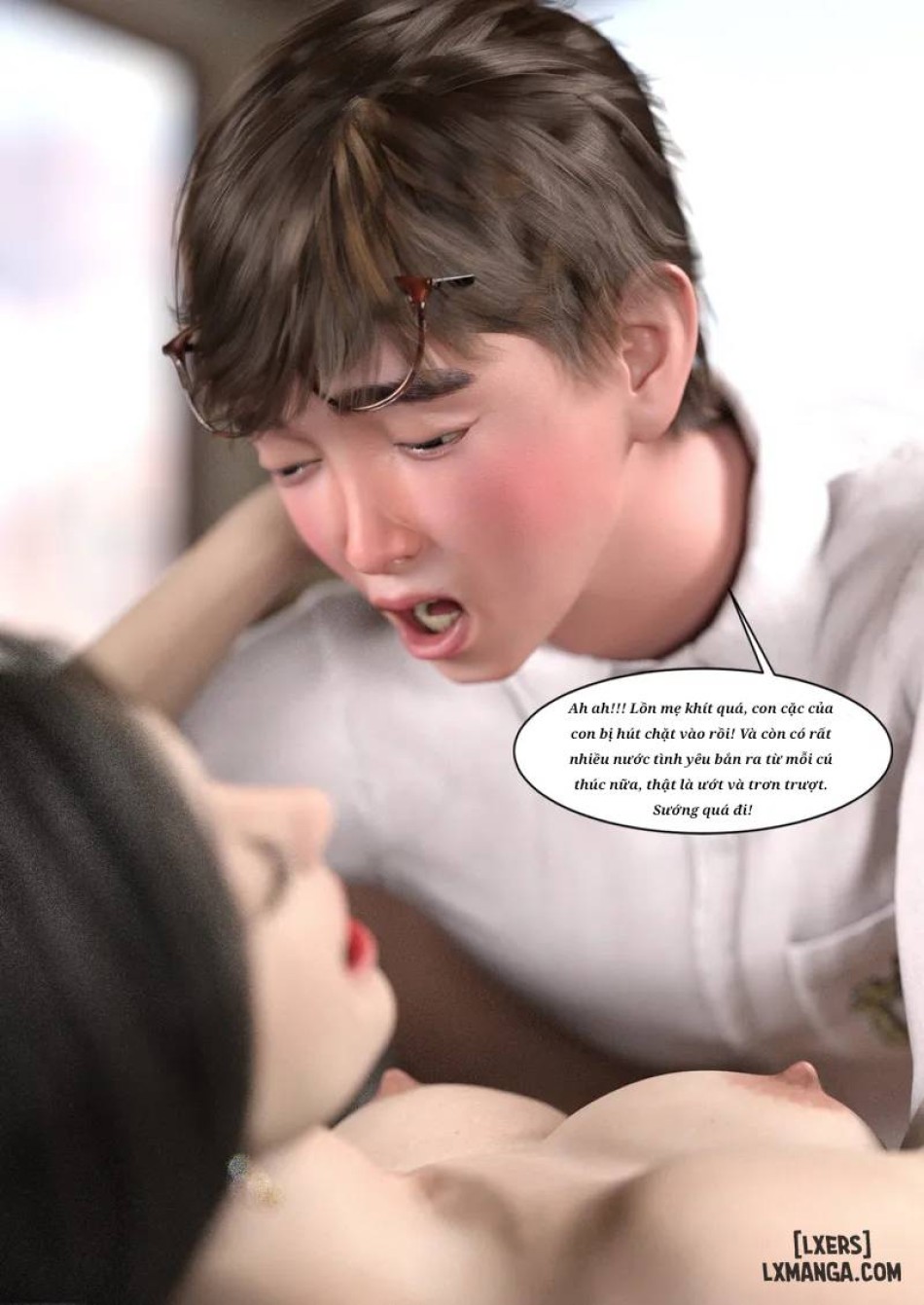Mẹ tôi bị thằng bạn chơi. 