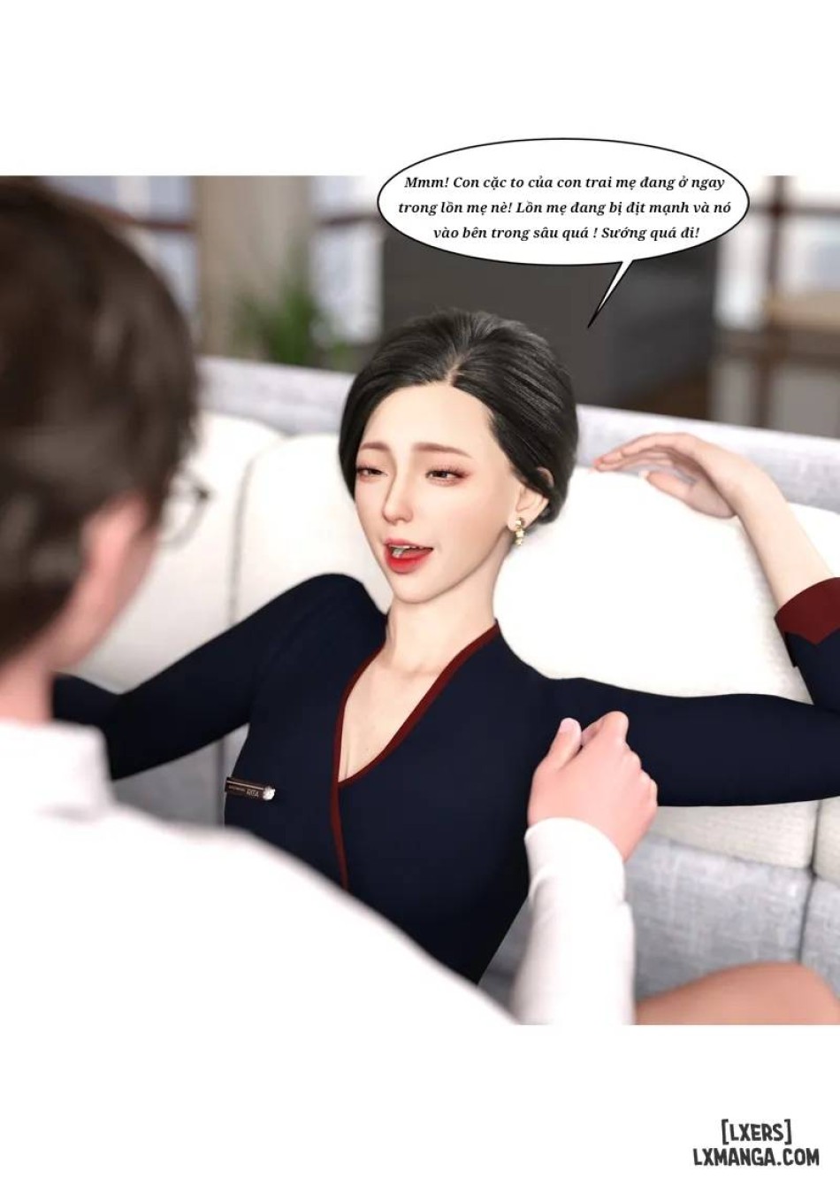 Mẹ tôi bị thằng bạn chơi. 
