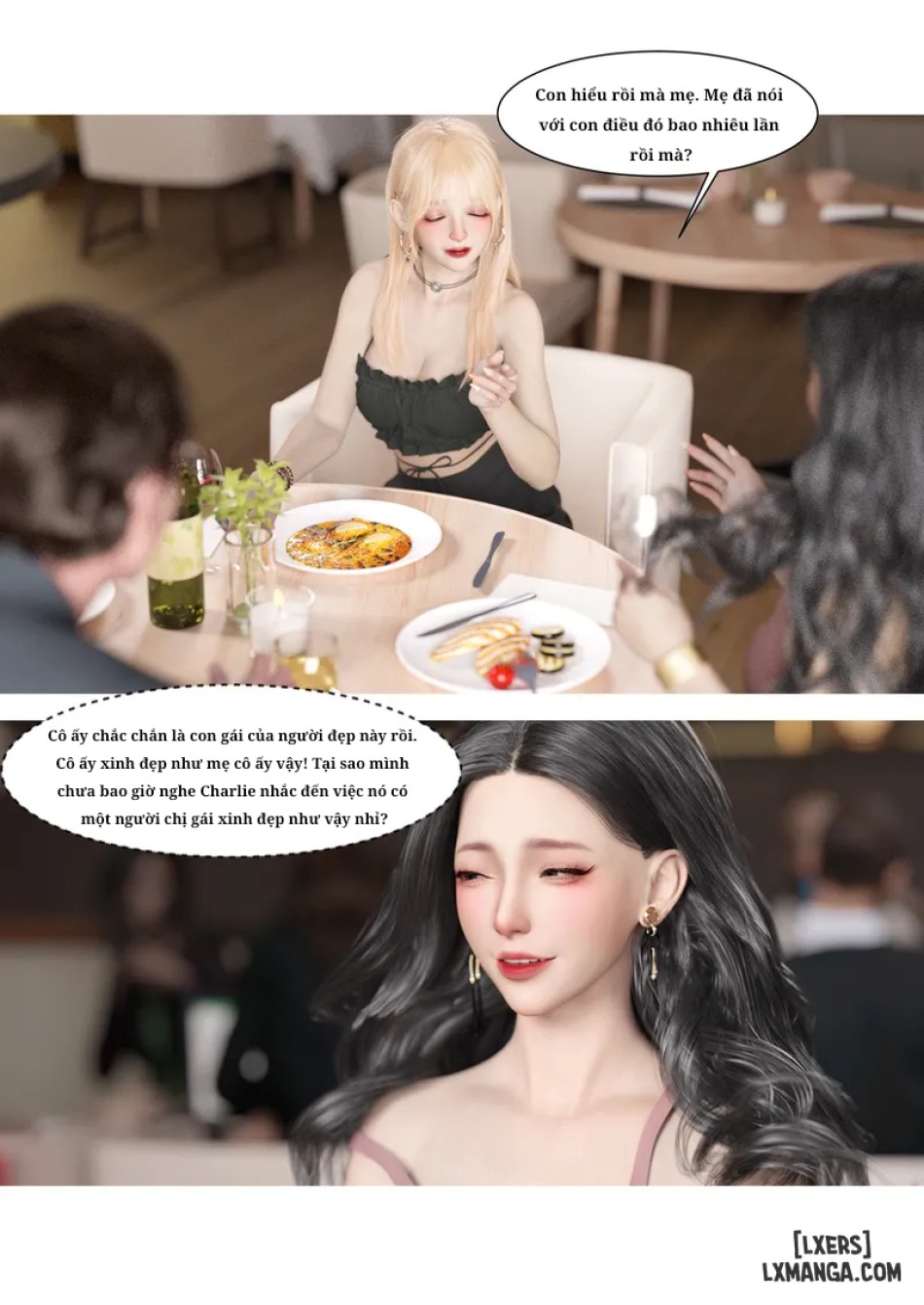 Mẹ tôi bị thằng bạn chơi. 