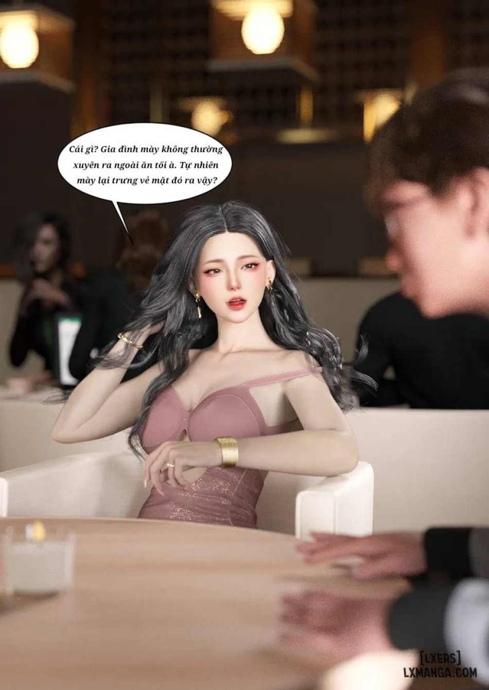 Mẹ tôi bị thằng bạn chơi. 