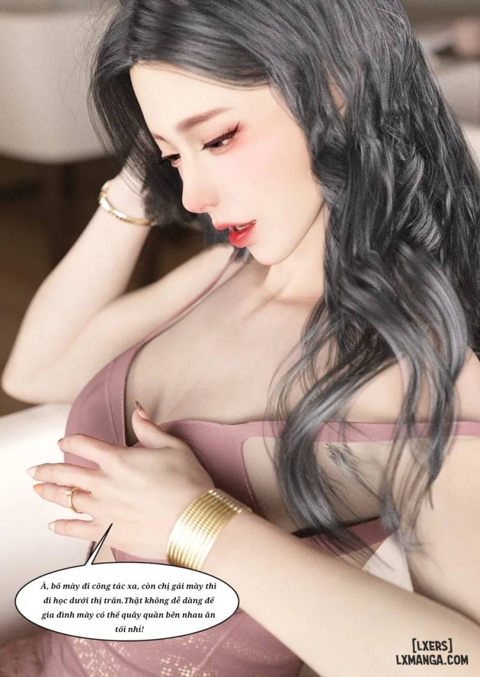 Mẹ tôi bị thằng bạn chơi. 