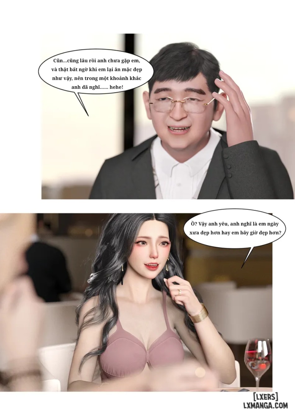 Mẹ tôi bị thằng bạn chơi. 