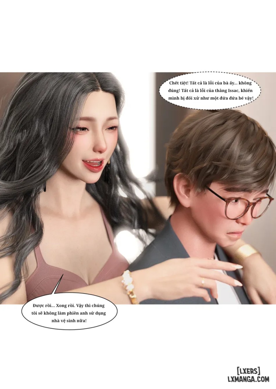 Mẹ tôi bị thằng bạn chơi. 