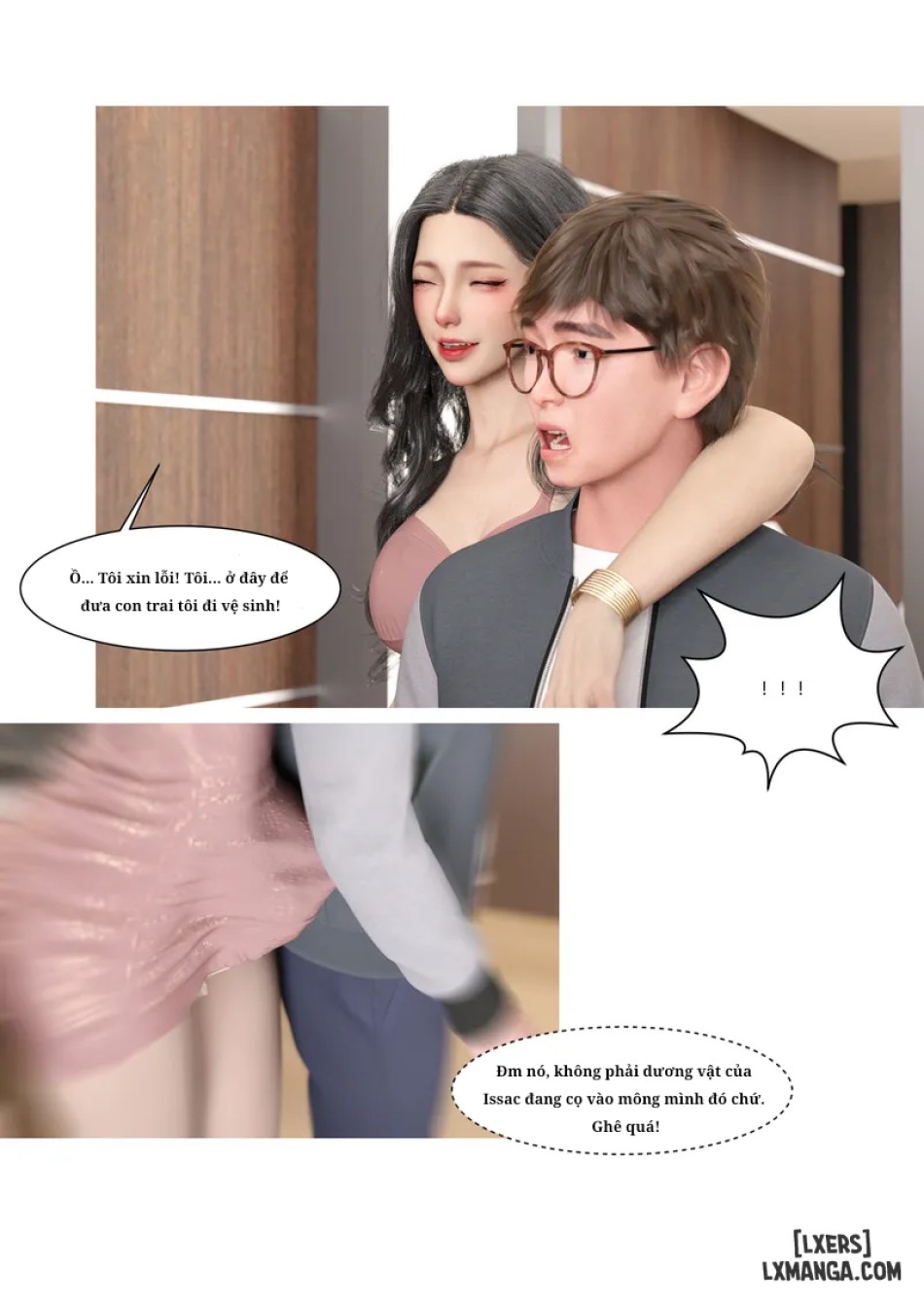 Mẹ tôi bị thằng bạn chơi. 