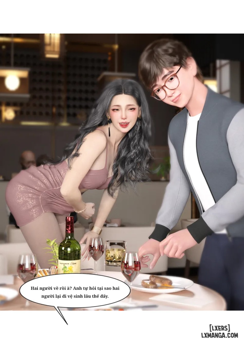 Mẹ tôi bị thằng bạn chơi. 