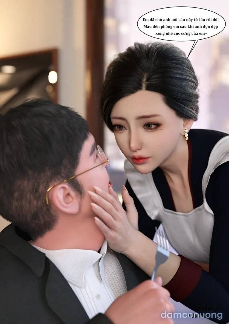 Mẹ tôi bị thằng bạn chơi. 