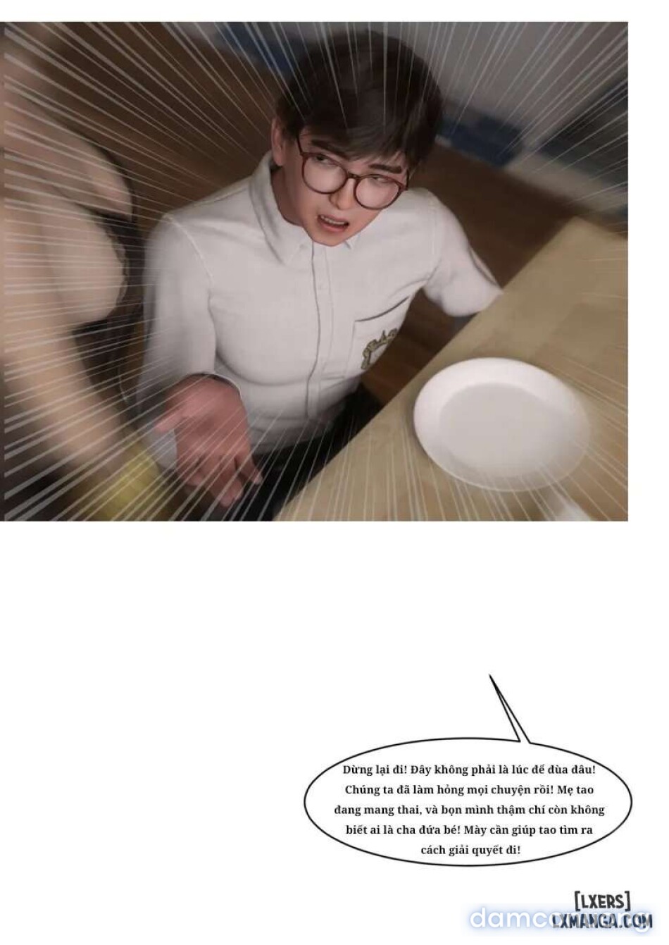 Mẹ tôi bị thằng bạn chơi. 