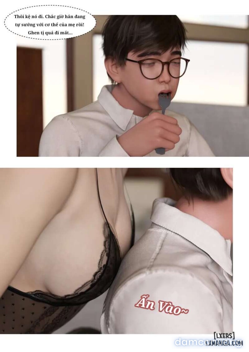 Mẹ tôi bị thằng bạn chơi. 