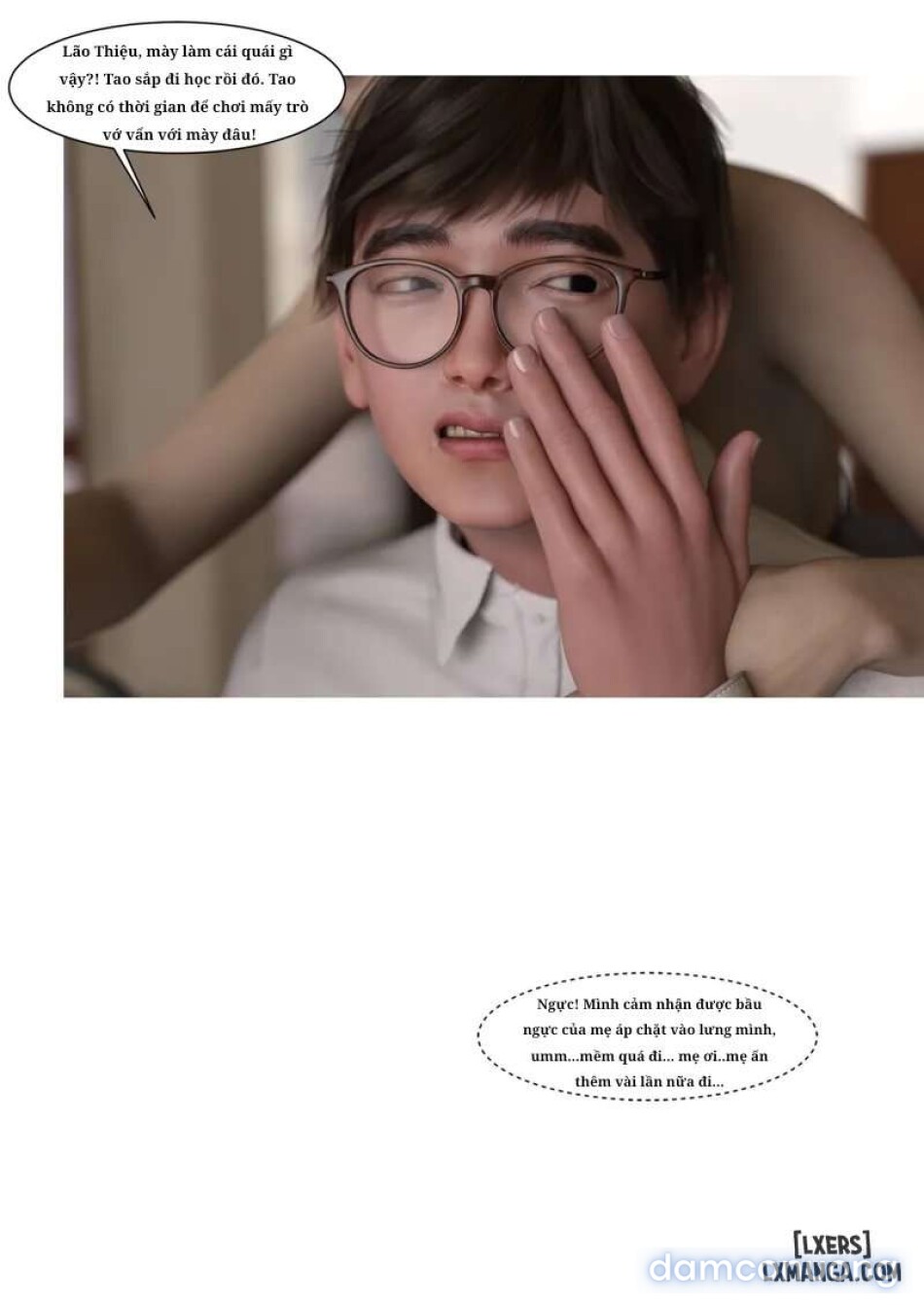 Mẹ tôi bị thằng bạn chơi. 