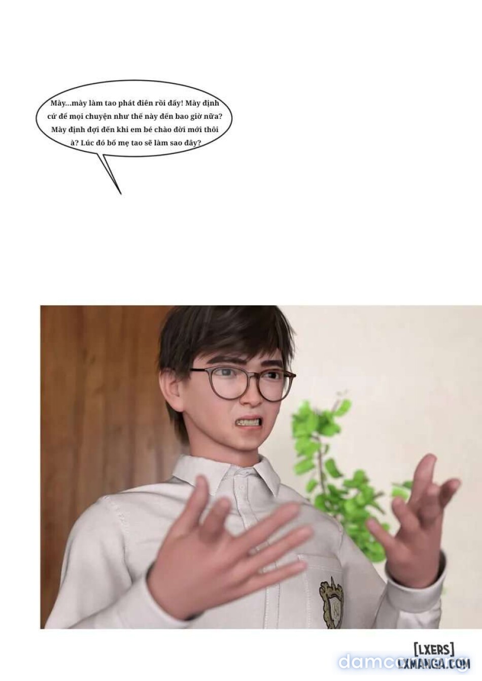 Mẹ tôi bị thằng bạn chơi. 