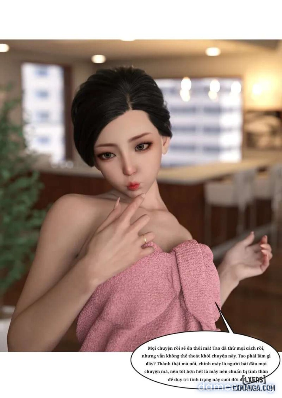 Mẹ tôi bị thằng bạn chơi. 