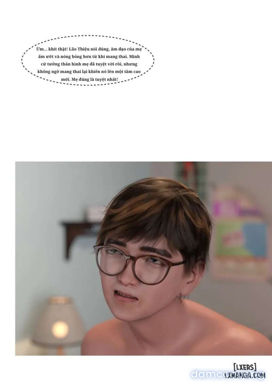 Mẹ tôi bị thằng bạn chơi. 