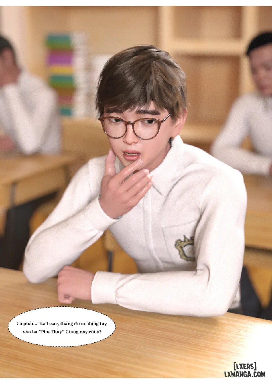 Mẹ tôi bị thằng bạn chơi. 