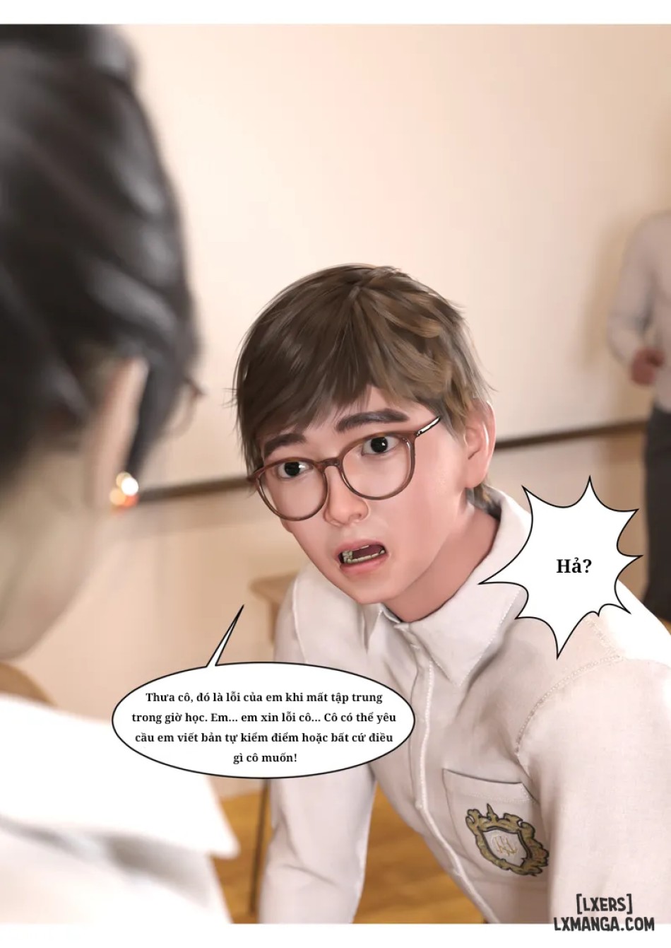 Mẹ tôi bị thằng bạn chơi. 