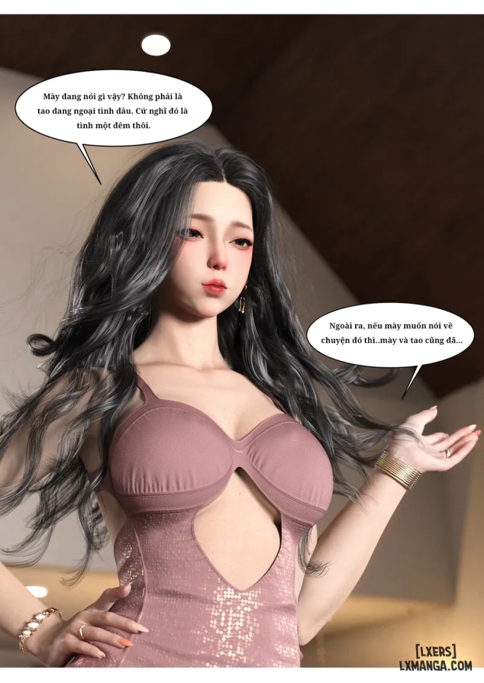Mẹ tôi bị thằng bạn chơi. 