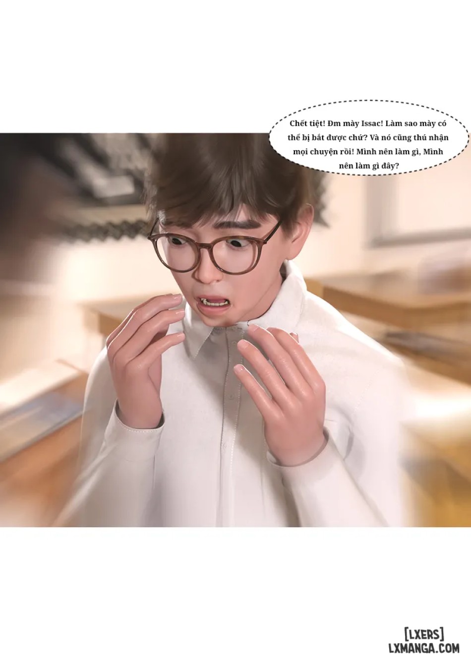 Mẹ tôi bị thằng bạn chơi. 