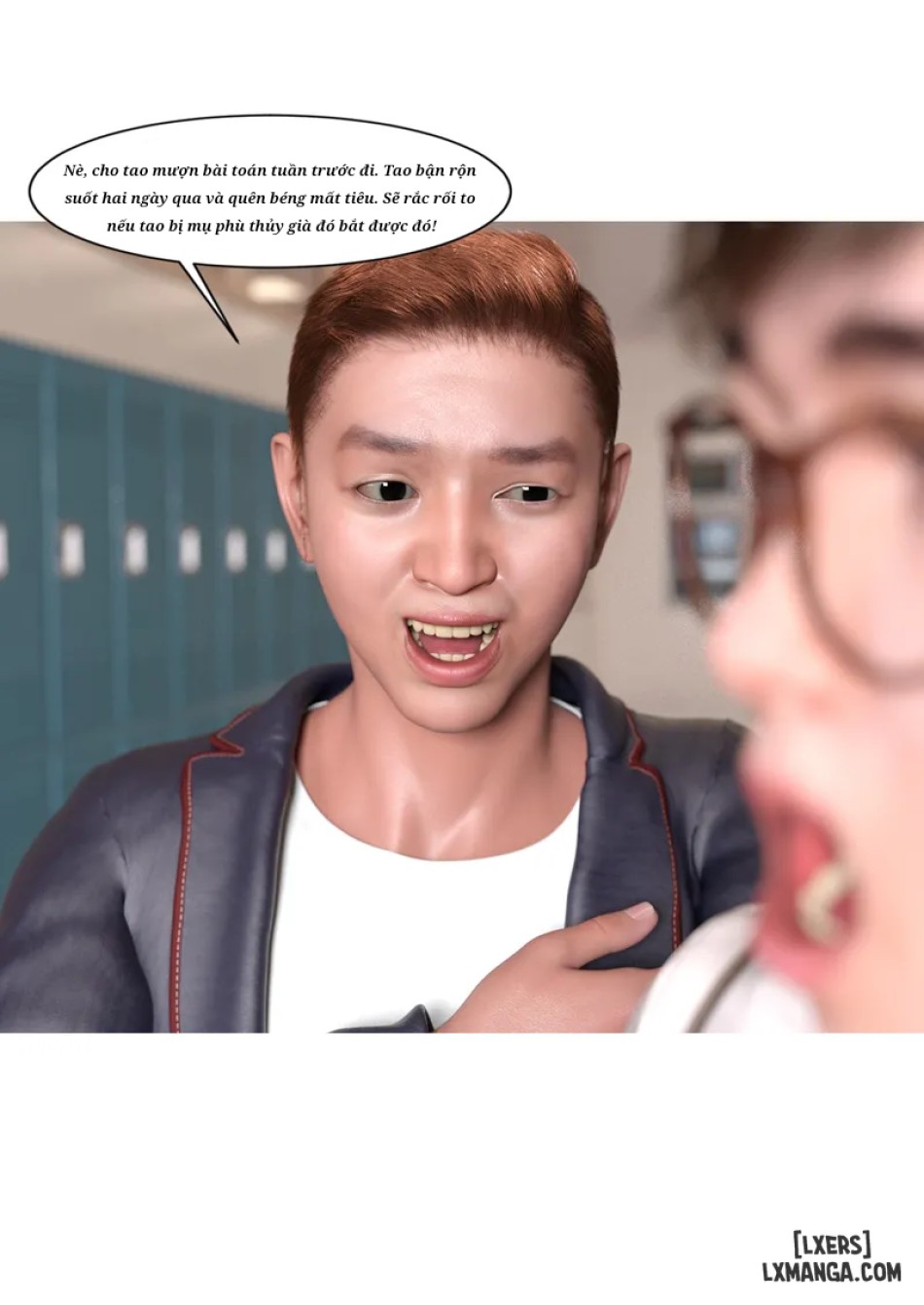 Mẹ tôi bị thằng bạn chơi. 