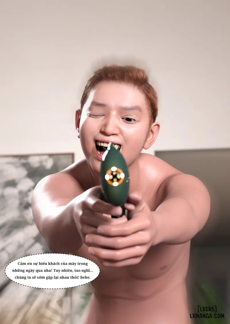 Mẹ tôi bị thằng bạn chơi. 