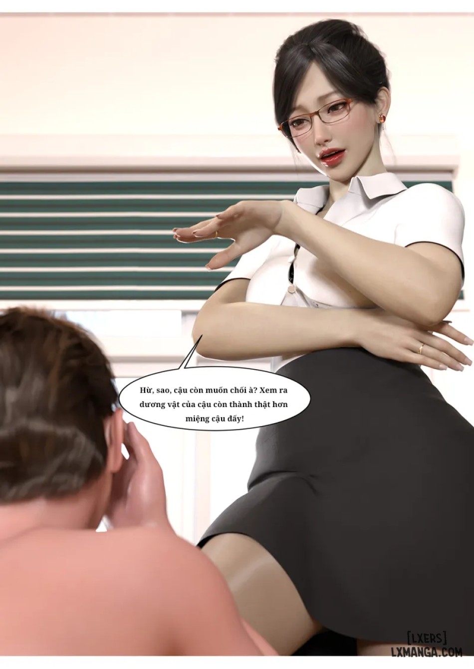 Mẹ tôi bị thằng bạn chơi. 